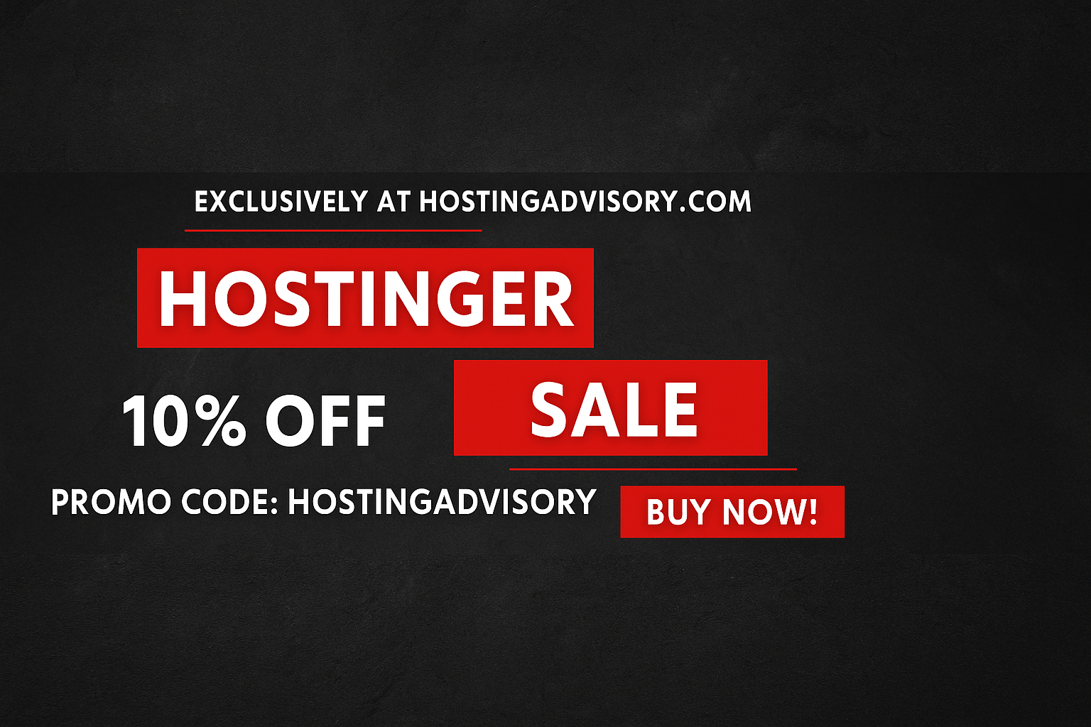 Hostinger Sale Promotion Banner-min